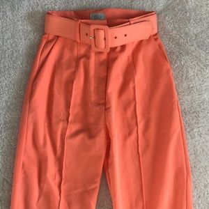 Peach trousers (worn once)